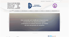 Desktop Screenshot of itculiacan.edu.mx