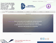 Tablet Screenshot of itculiacan.edu.mx